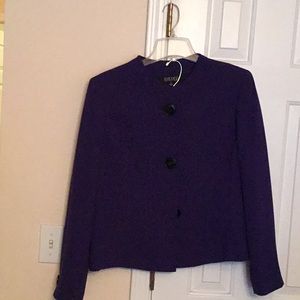 Purple suit jacket